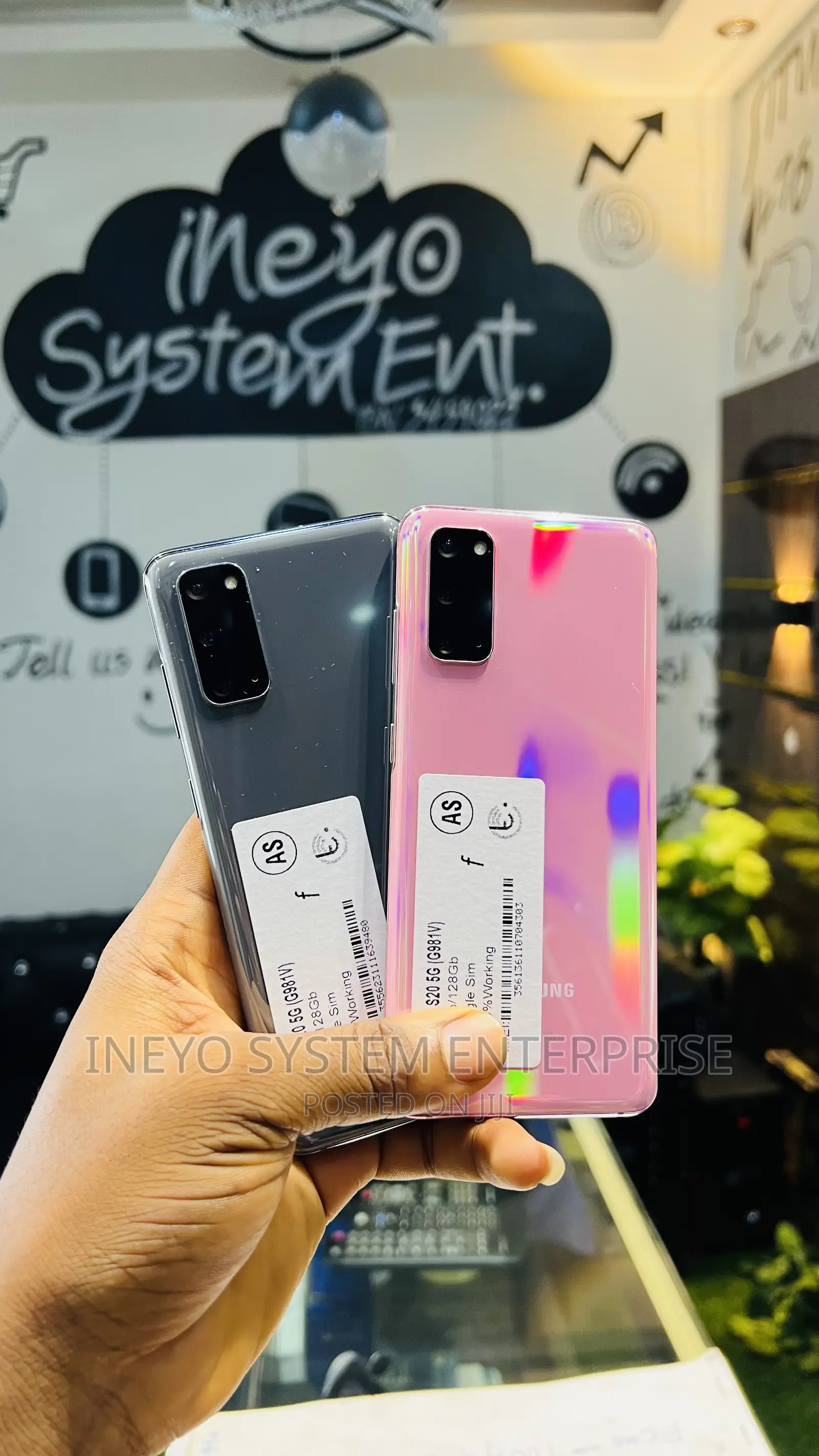 Samsung Galaxy S20 128 GB Pink