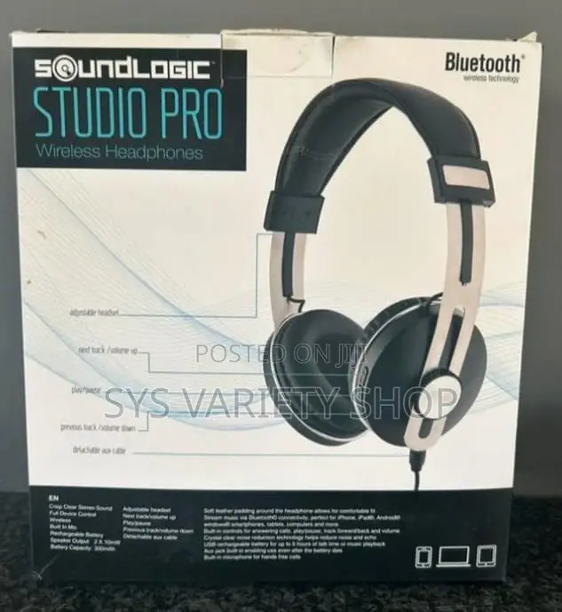 Soundlogic Headphones - Bluetooth Wireless