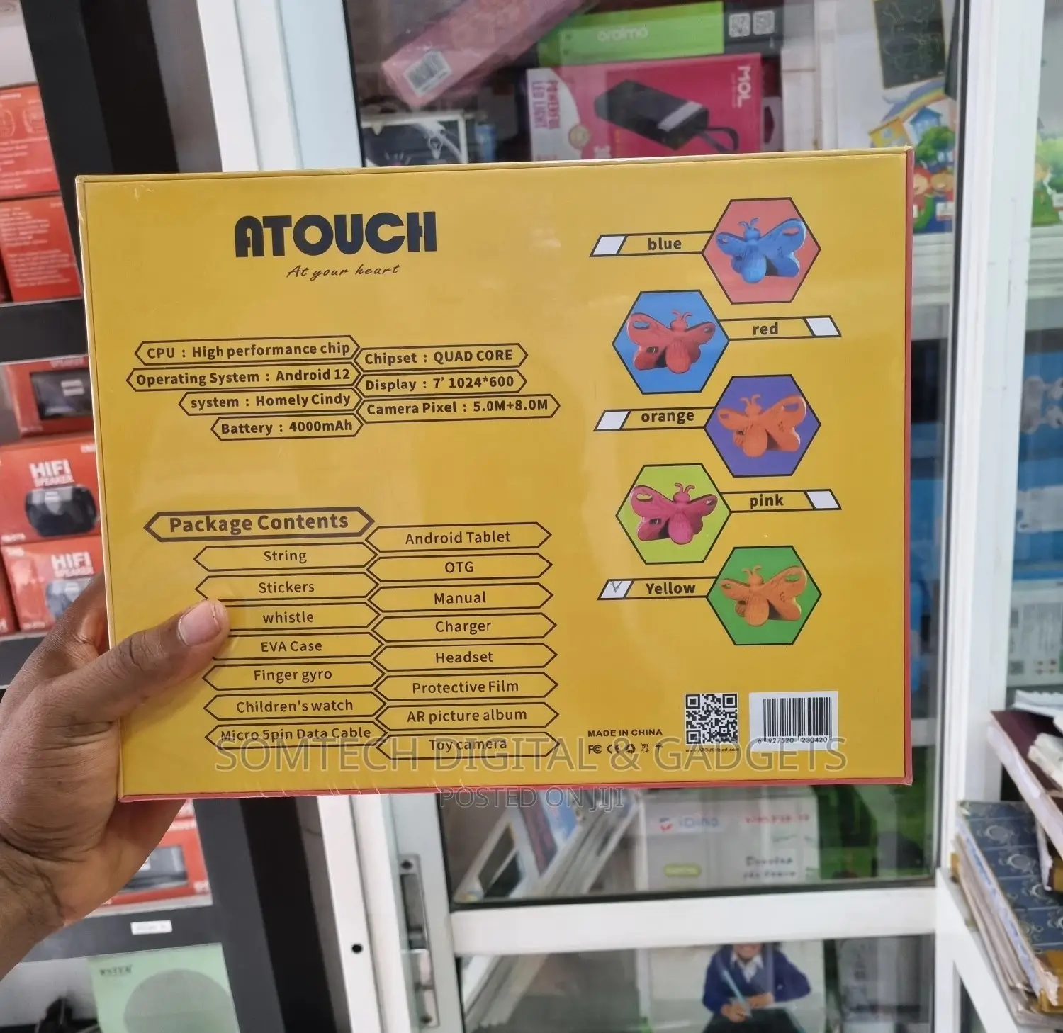 Children's Educational Tablet Atouch KC63 8GB 256gb