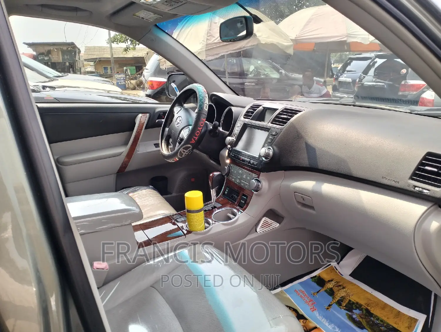 Toyota Highlander Limited 2012 Gray