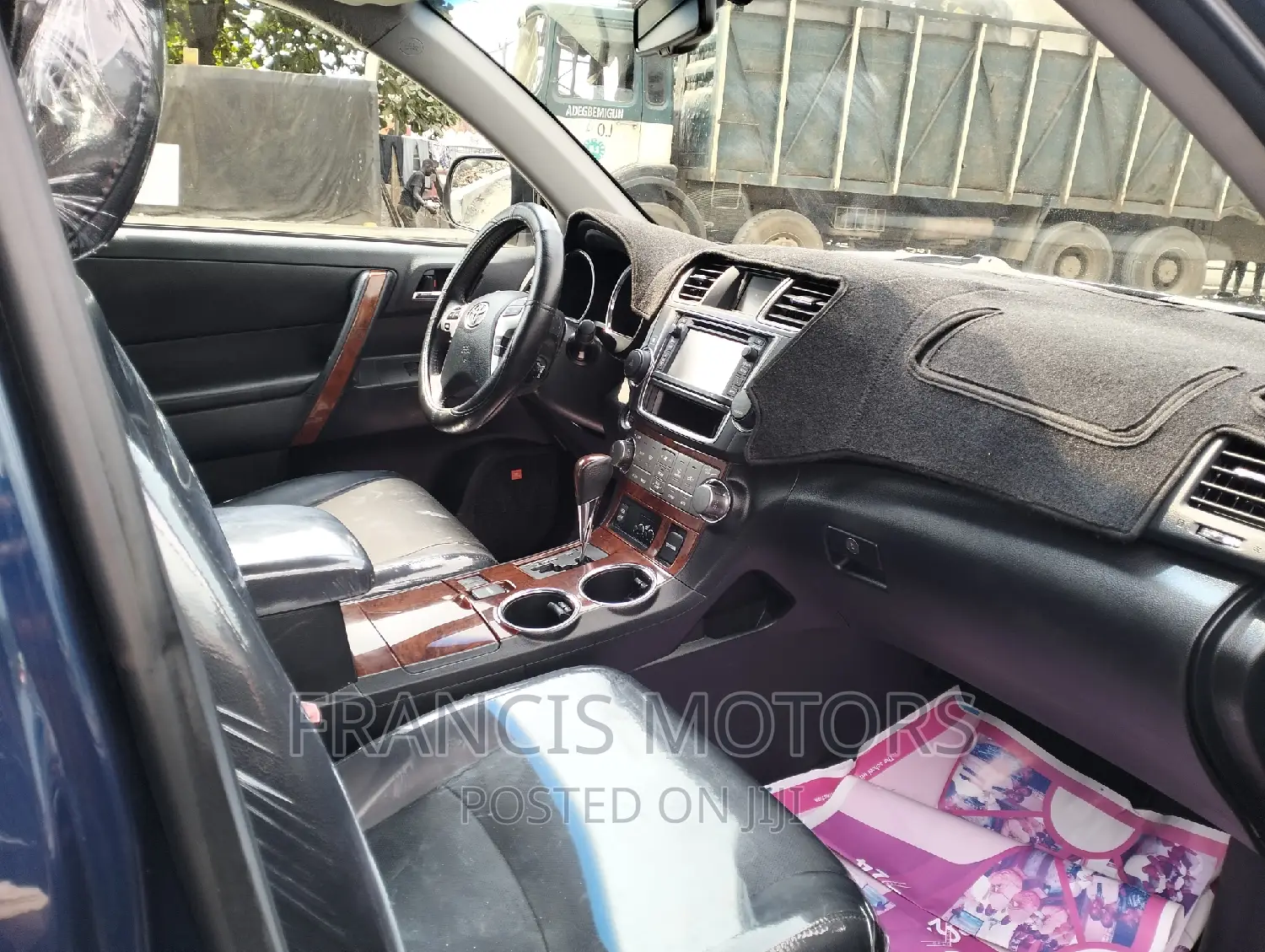 Toyota Highlander Limited 3.5L 2WD 2013 Blue