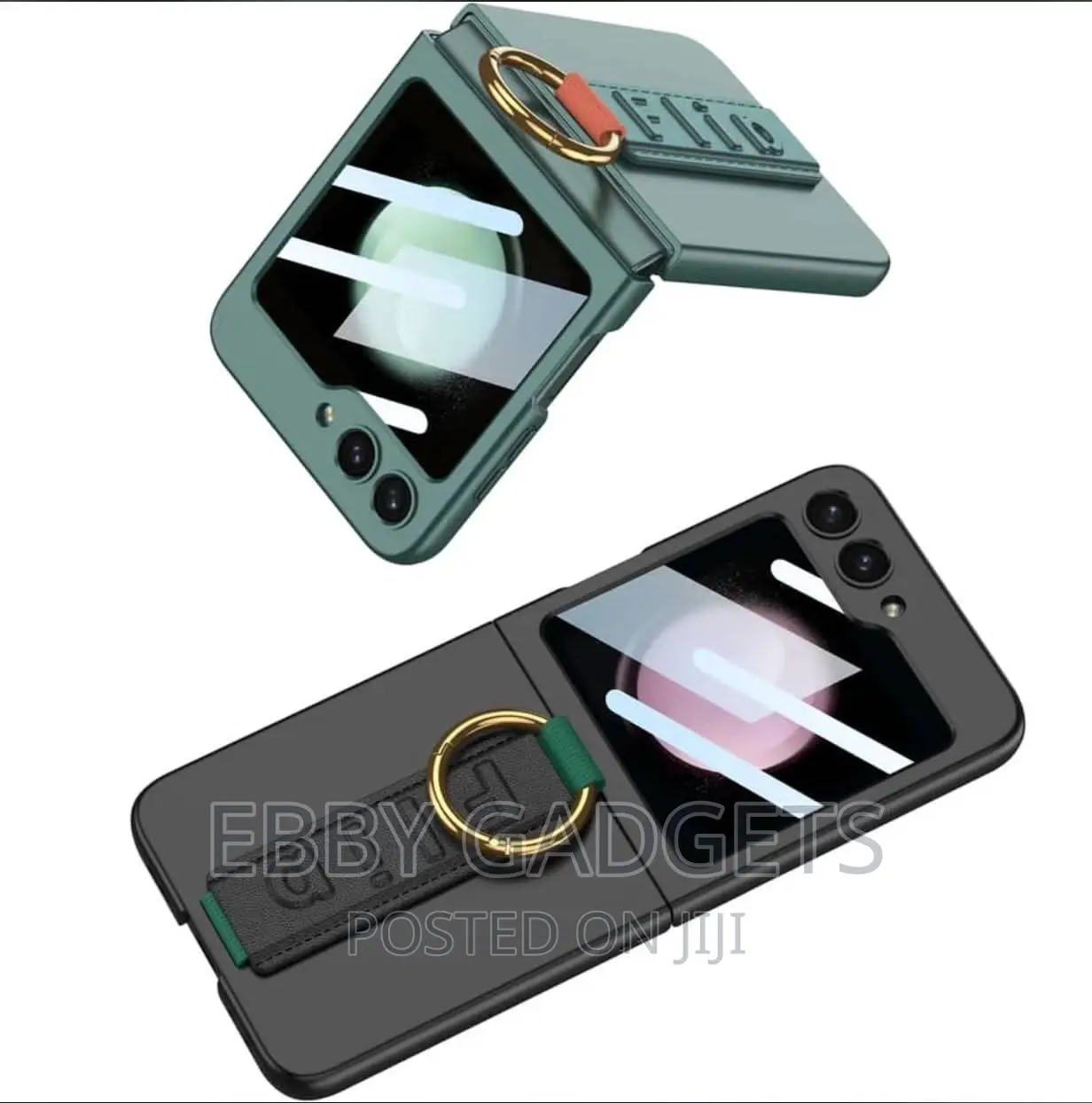 SHIEID Samsung Flip 5 Case With Ring, Galaxy Z Flip 5 Case