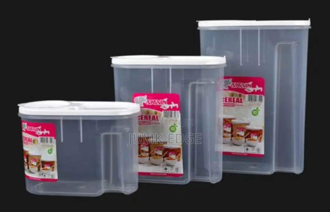 3 in 1 Airtight Cereal Container