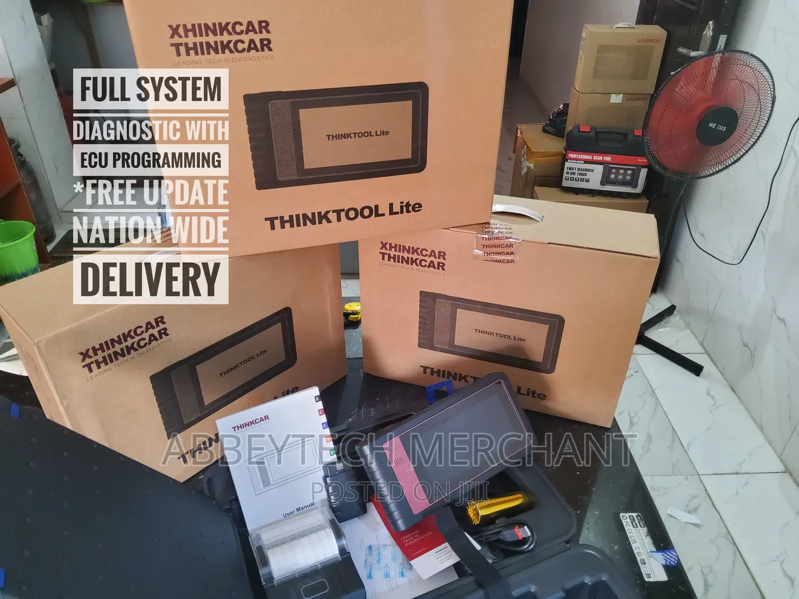Thinktool Lite Obdii Cars Full System Scanning Wit Ecu Prog
