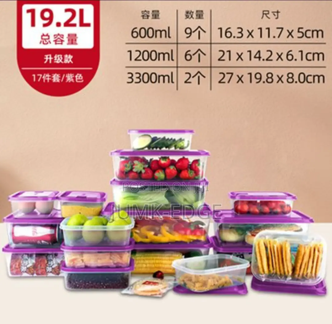 17 PCS of Food Container Set