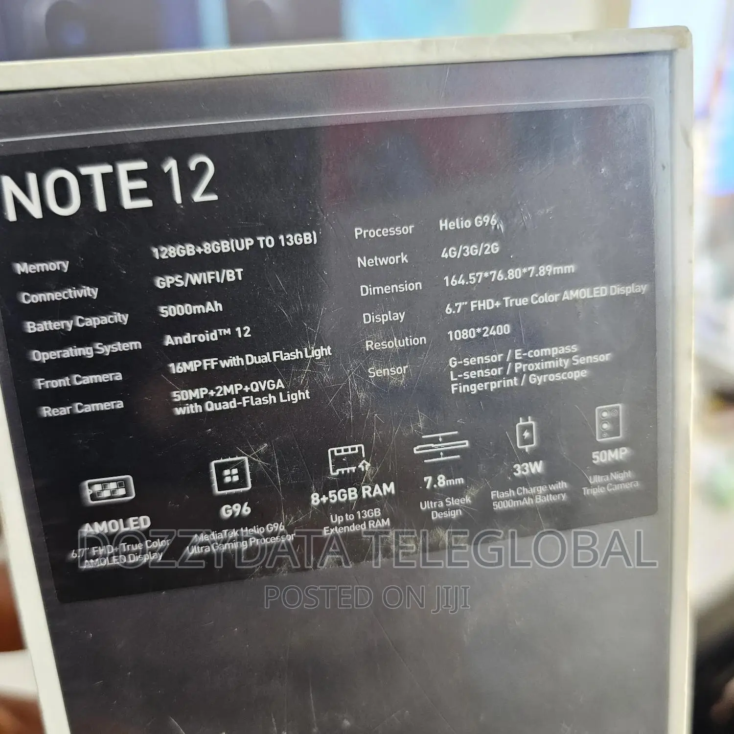 New Infinix Note 12 128 GB