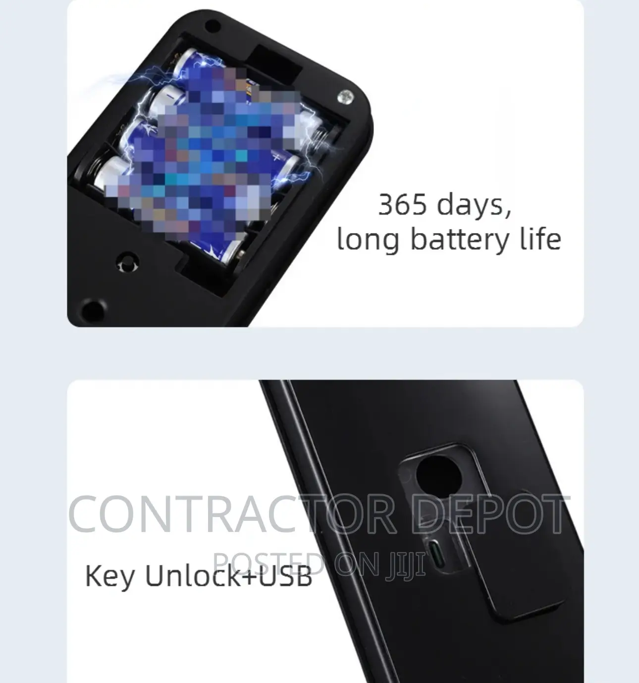 Semi Automatic Fingerprint Lock, Household Anti-Theft Door