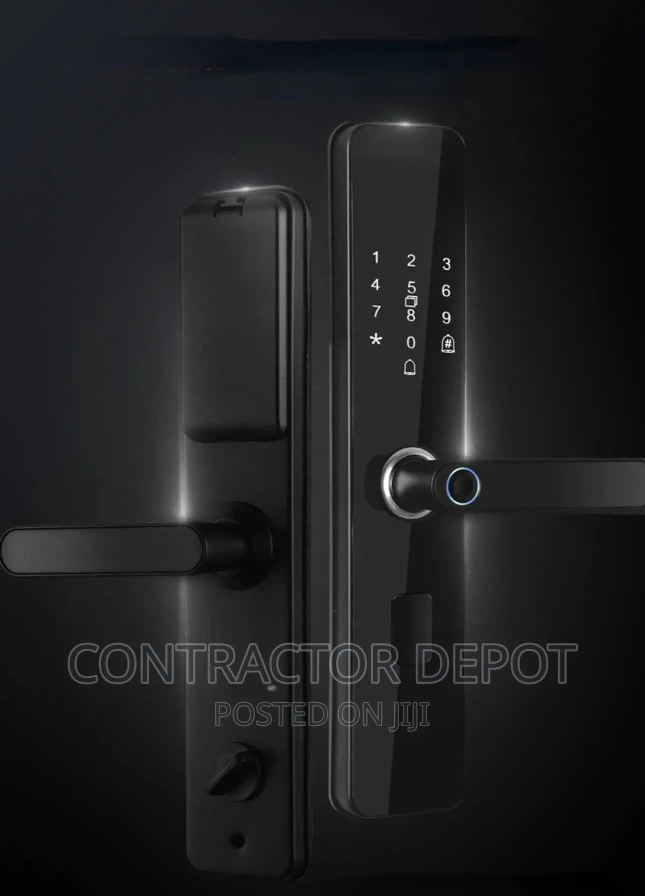 Semi Automatic Fingerprint Lock, Household Anti-Theft Door