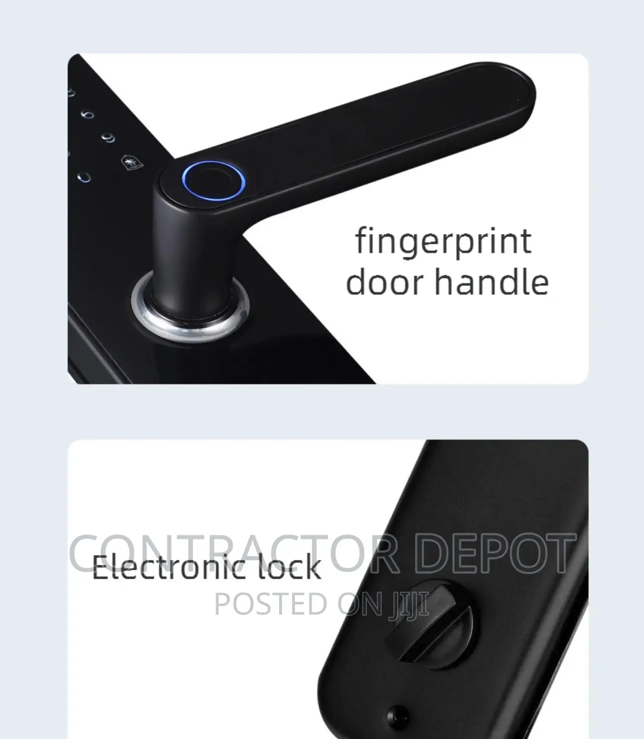 Semi Automatic Fingerprint Lock, Household Anti-Theft Door
