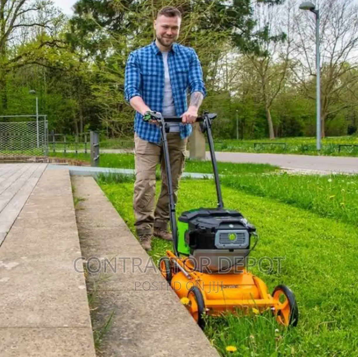 INGCO Lithium-Ion Cordless Lawn Mower 40V 20" Inch
