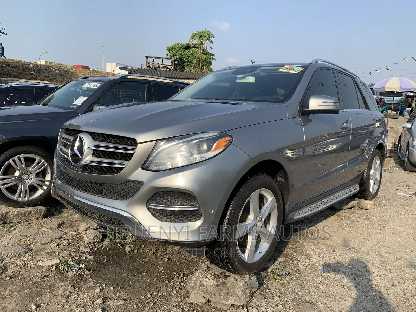 Mercedes-Benz GLE-Class GLE 350d 4MATIC 2016 Gray