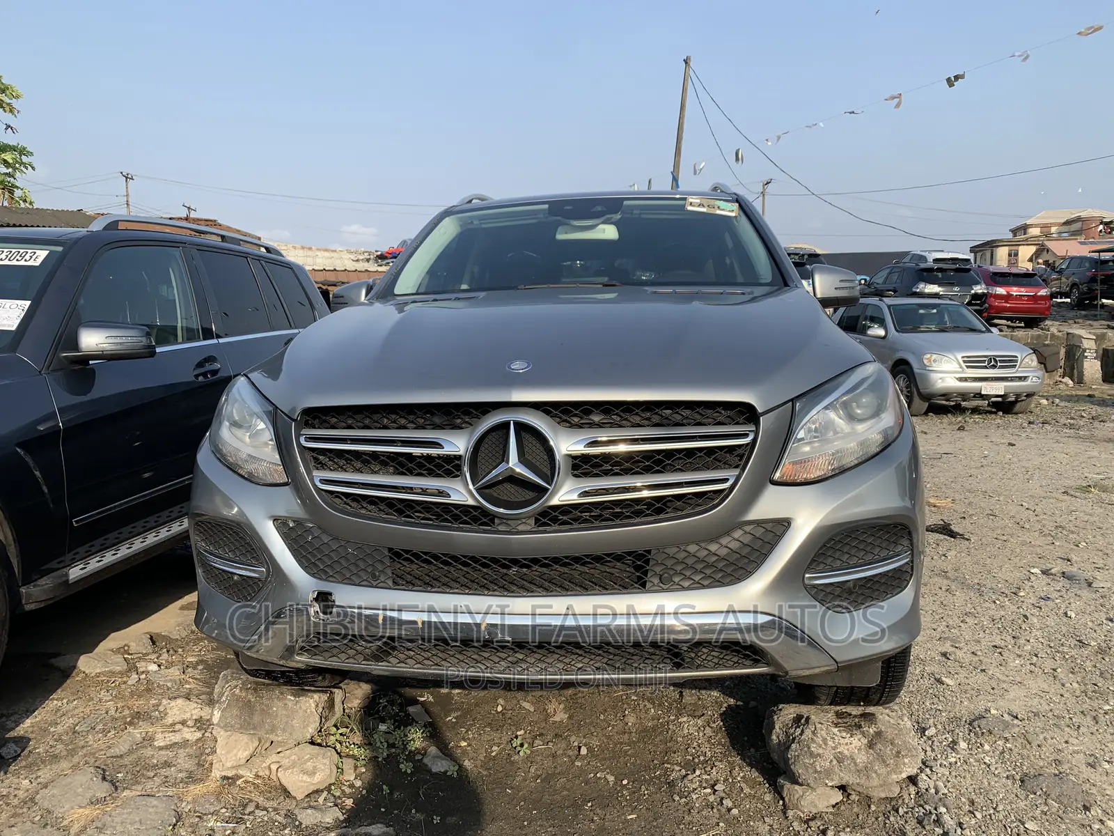 Mercedes-Benz GLE-Class GLE 350d 4MATIC 2016 Gray