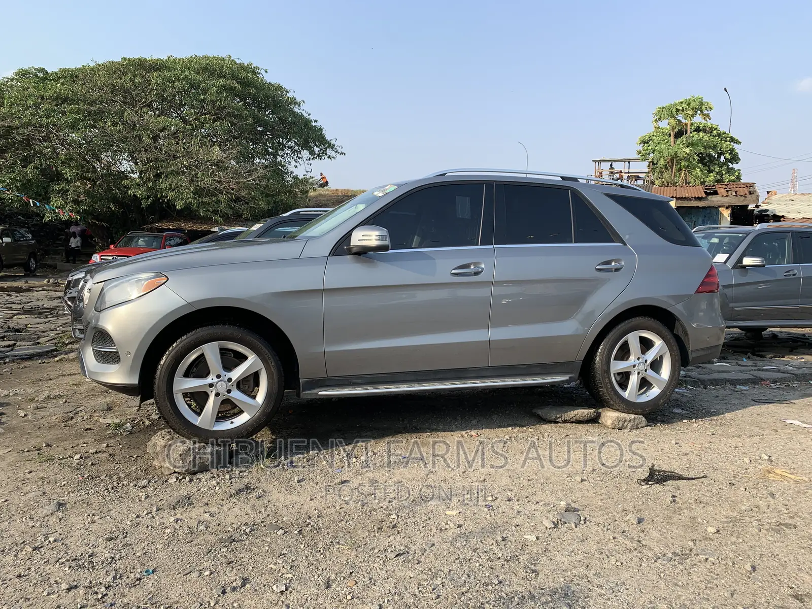 Mercedes-Benz GLE-Class GLE 350d 4MATIC 2016 Gray