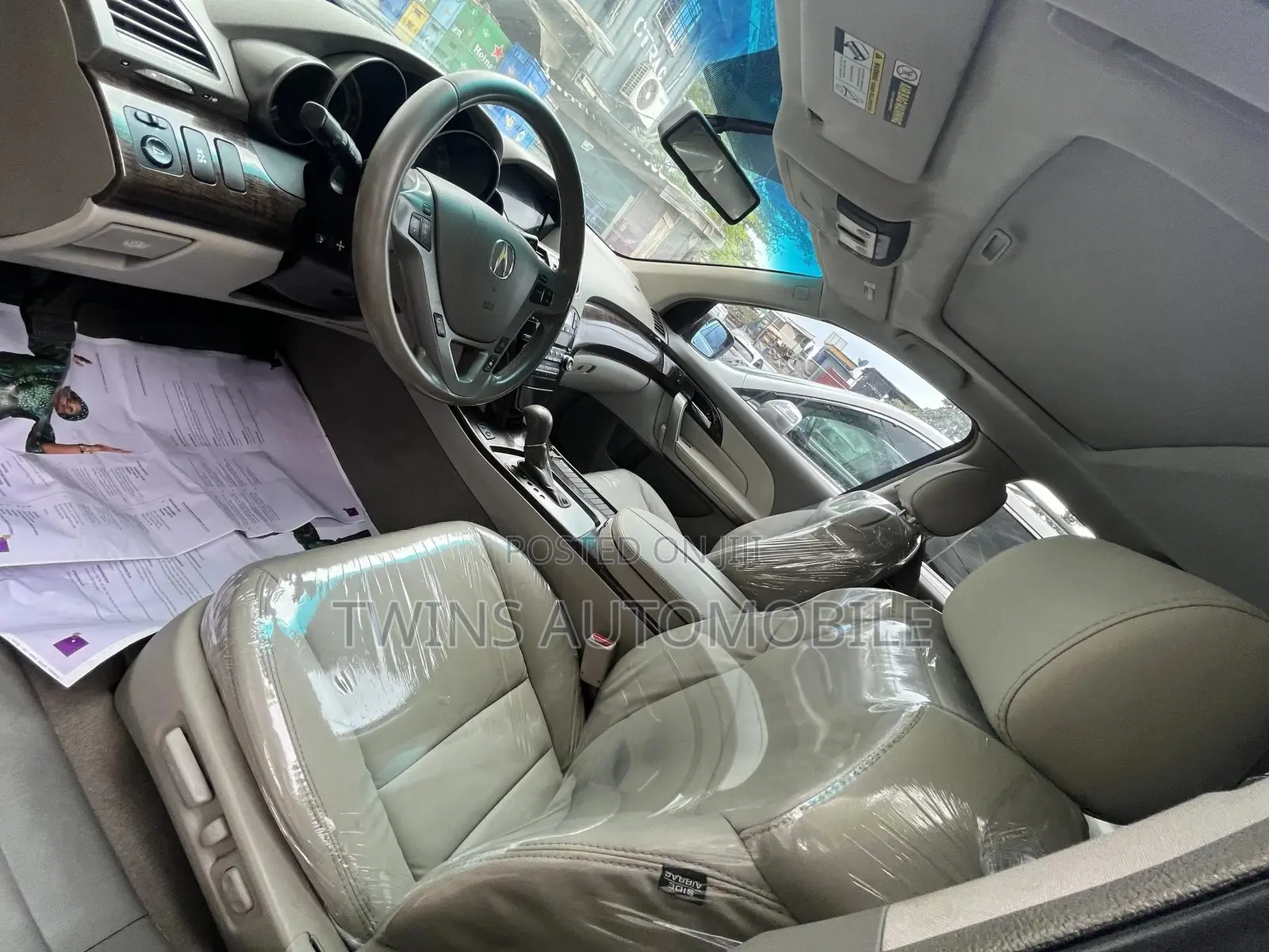 Acura MDX SUV 4dr AWD (3.7L 6cyl 6A) 2010 Gray