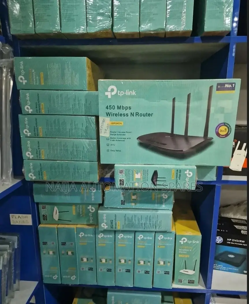 Tp-Link Tl-Wr940n V4 450mbps Wireless N Router