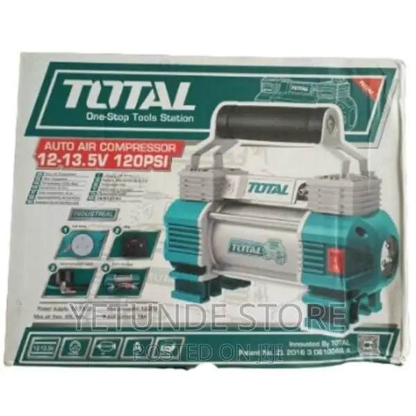 Total Auto Air Compressor - 12-13.5v