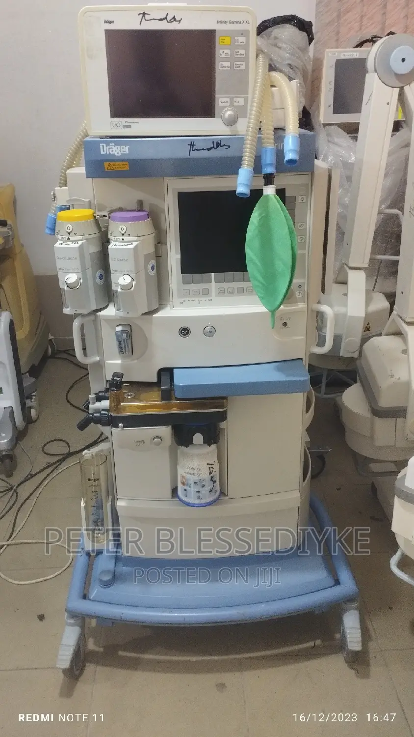 Drager Primus Anesthetics