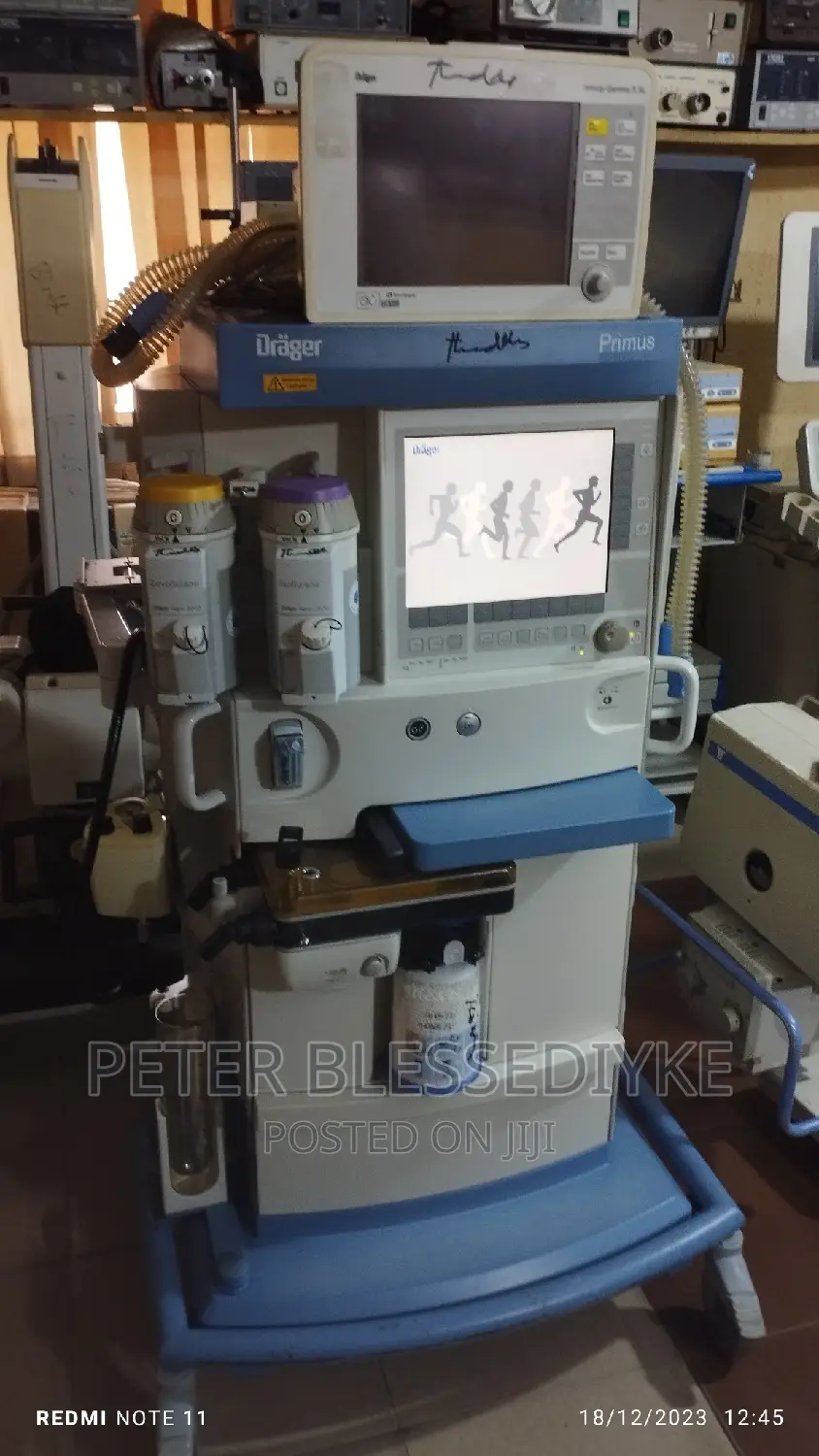 Drager Primus Anesthetics
