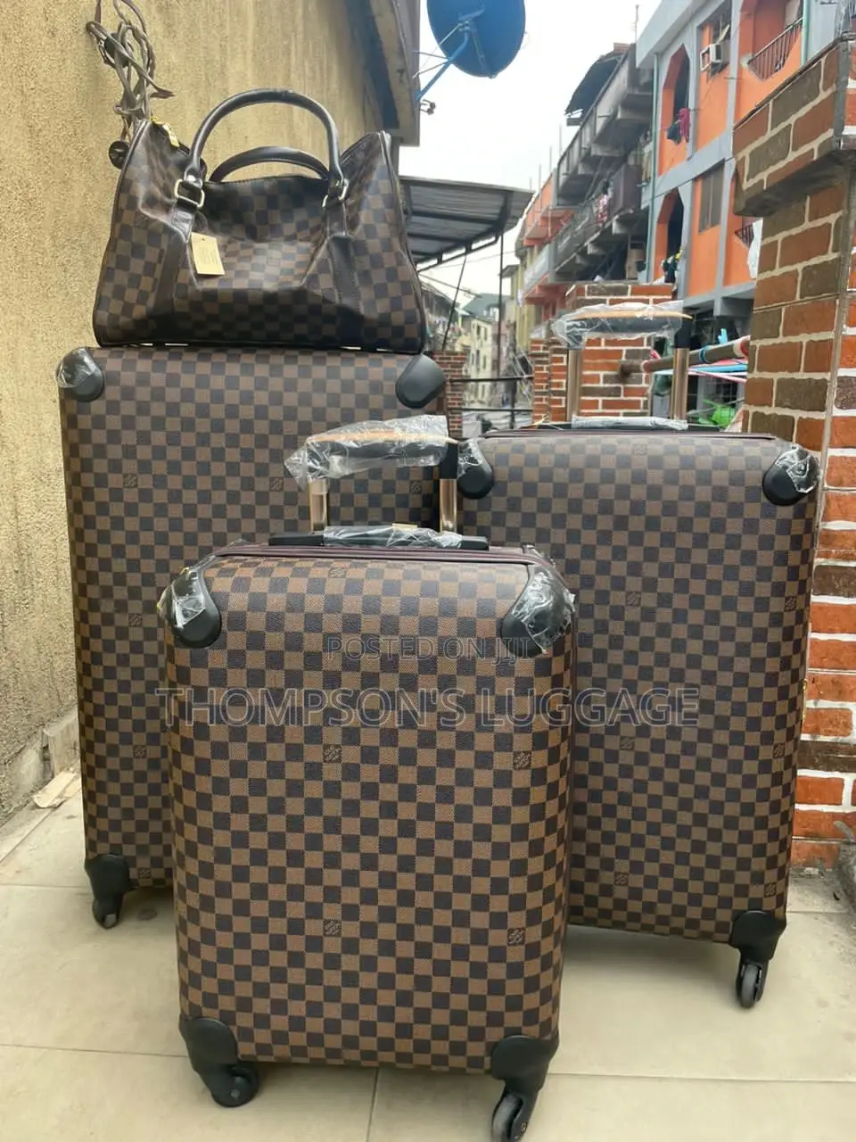 Louis Vuitton Traveling Luggage