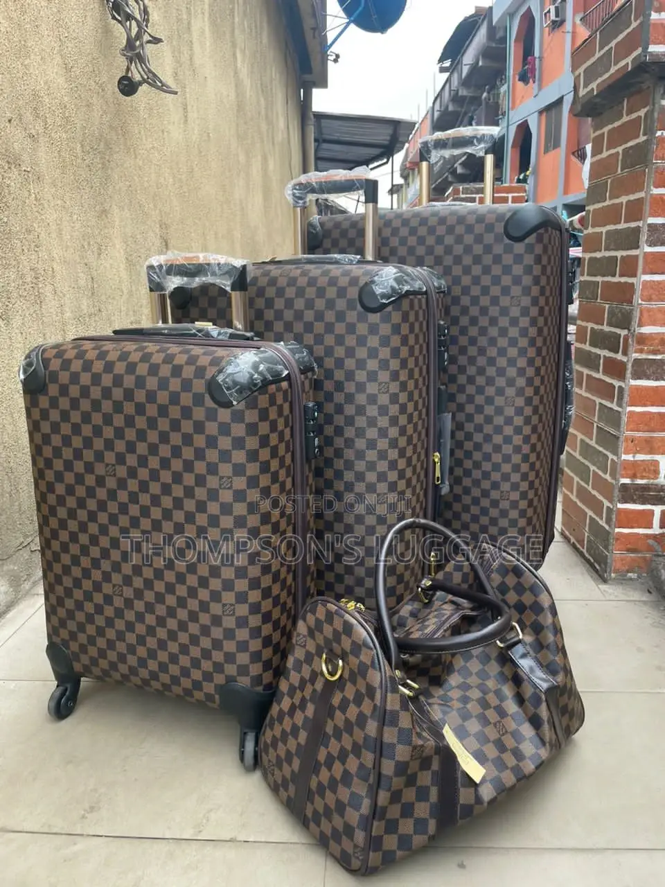 Louis Vuitton Traveling Luggage