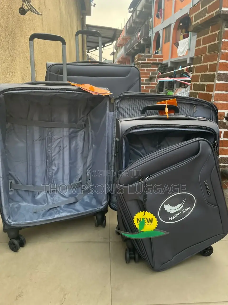 Super Light Weight Leavesking Luggage