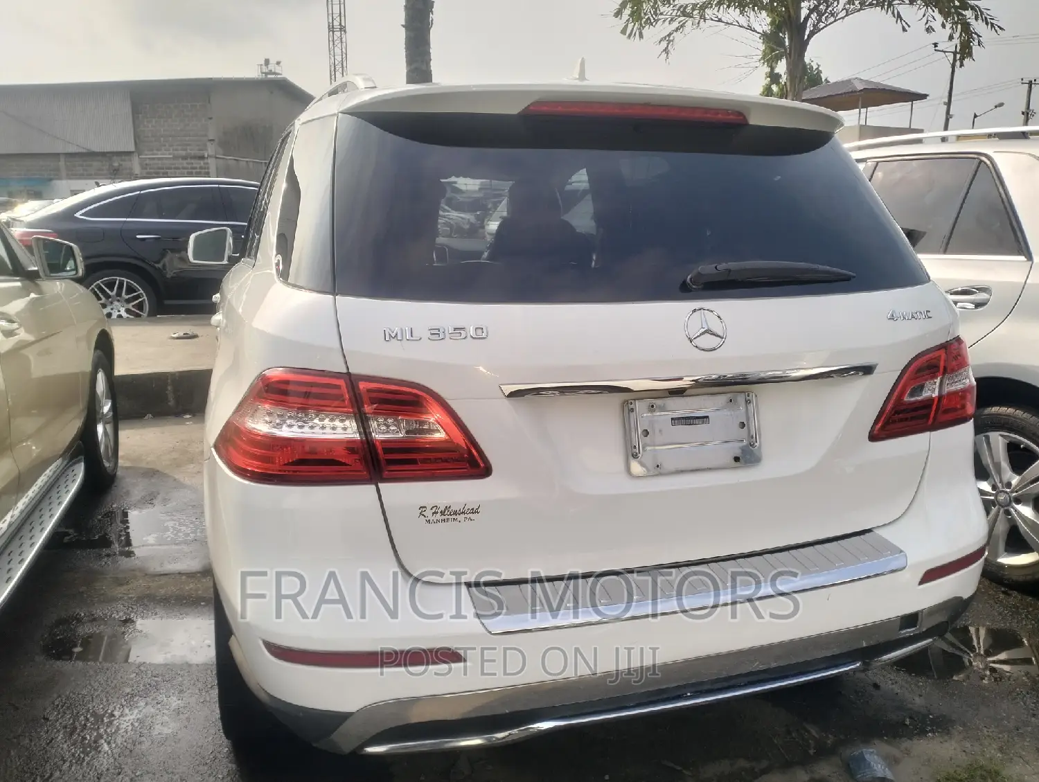 Mercedes-Benz M Class 2015 White
