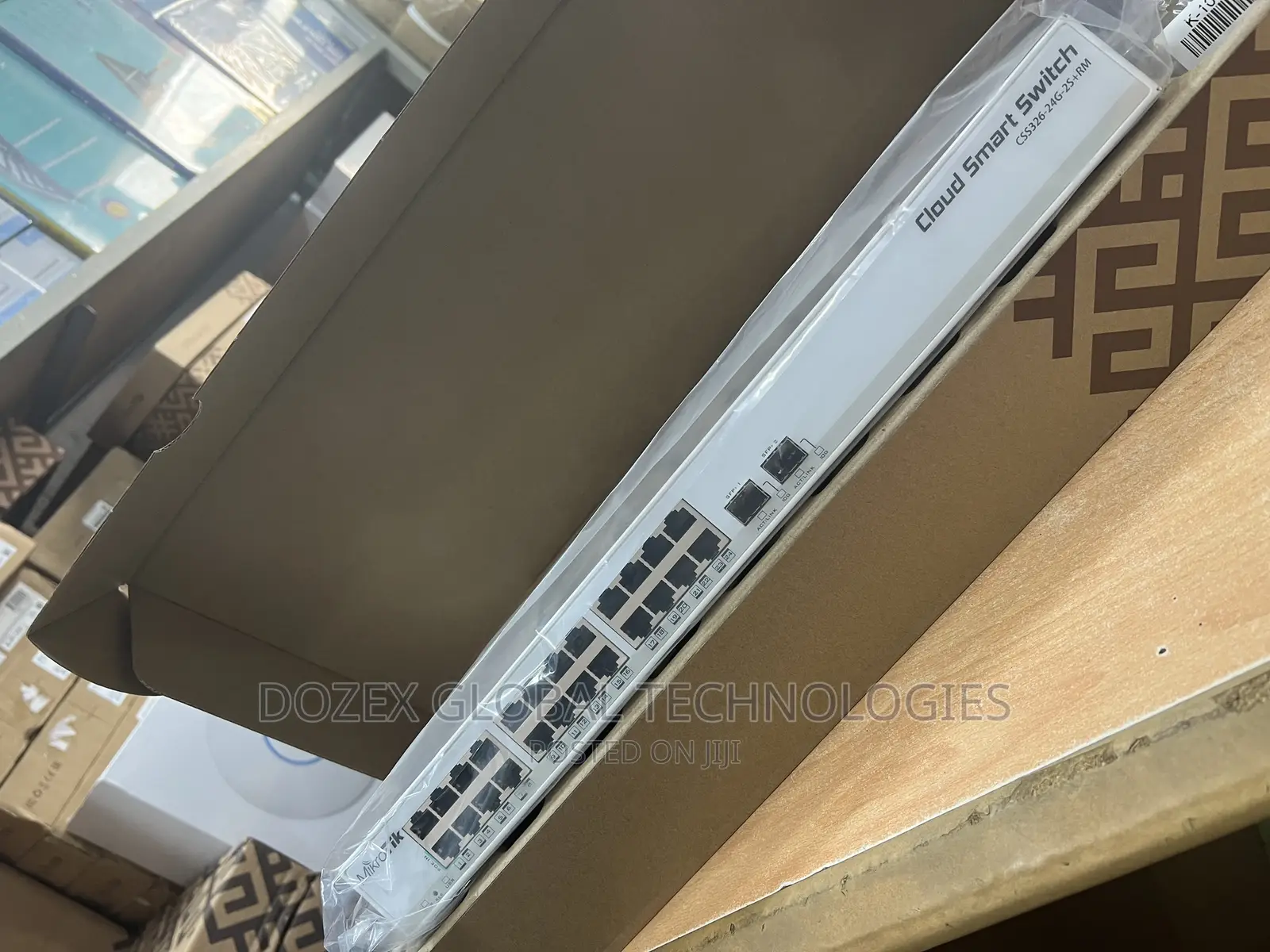 Mikrotik 24 Ports Gigabits Switch CSS326-24G-2S+RM