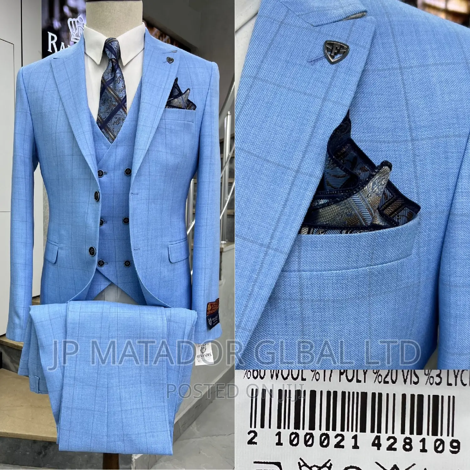 Italian Ramzotti Men's Suits