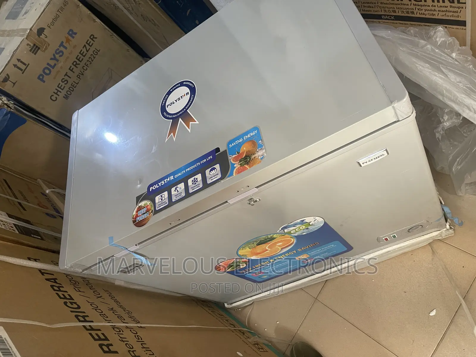 Brand New Polystar Chest Freezer Fast Cooling 4yearswarranty R410gass