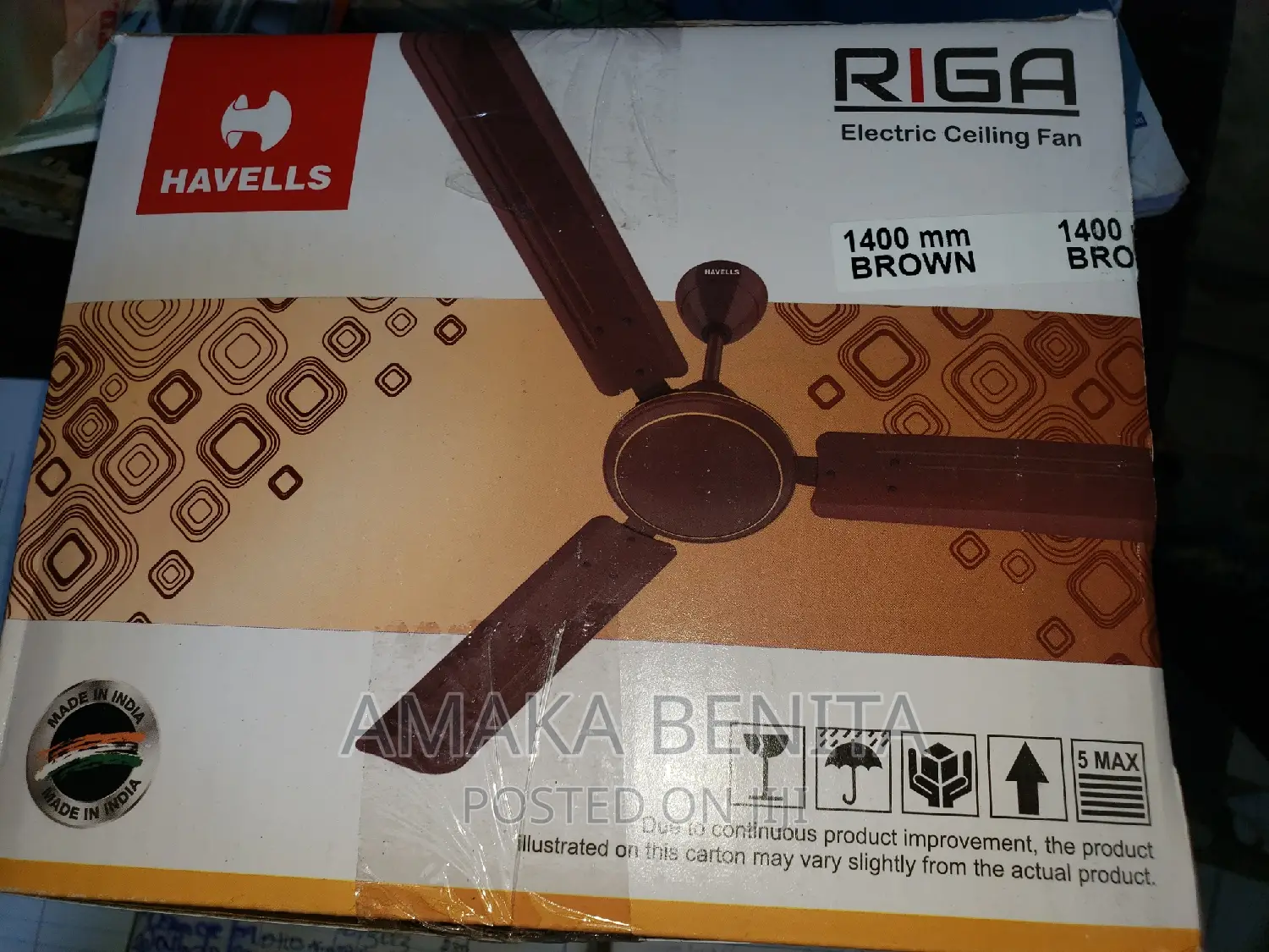 Havells Ceiling Fan Riga Long Blade