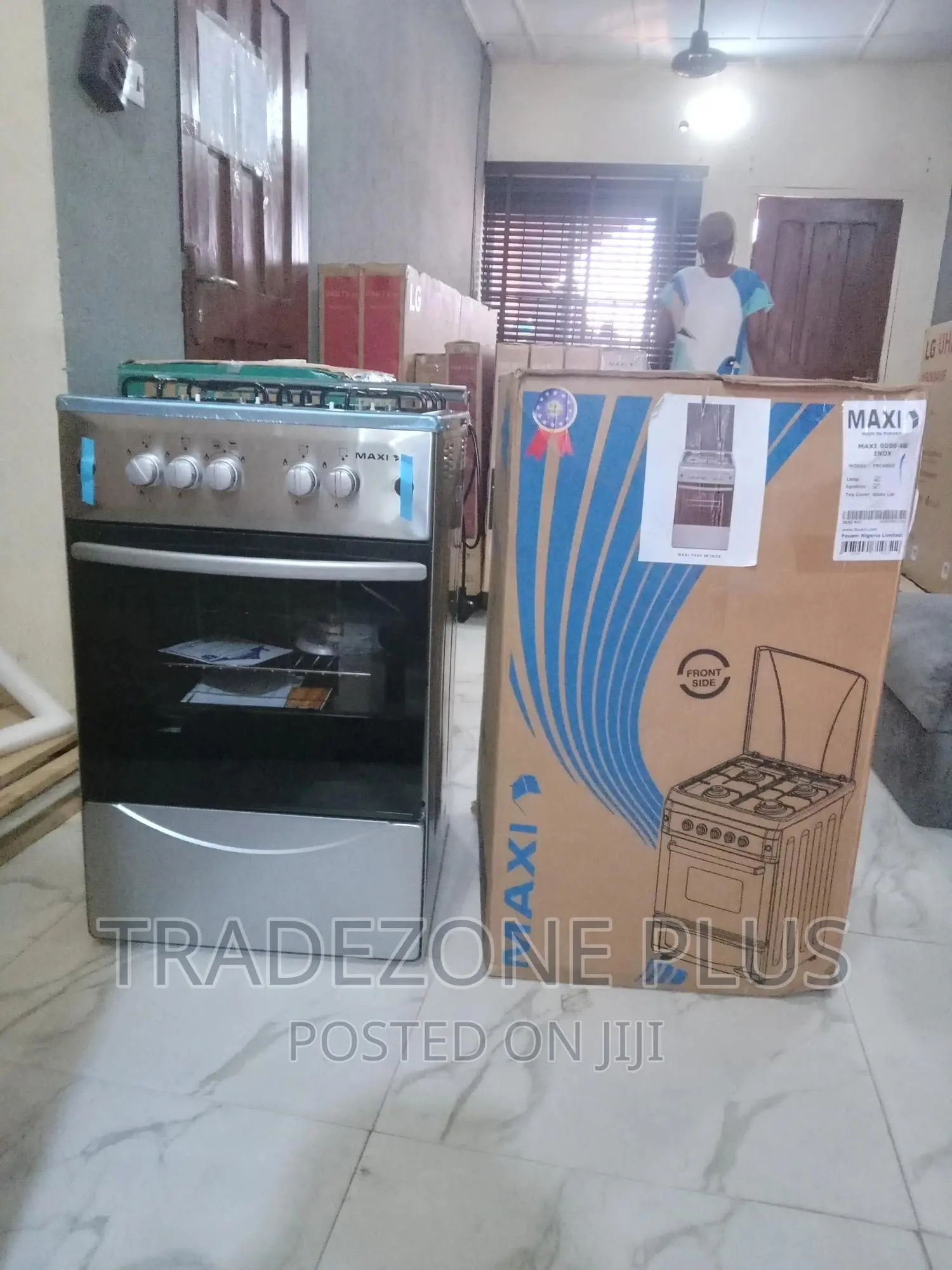 Affordable Maxi 50*50 4 Gas Burner Gas Cooker-F5c40g2