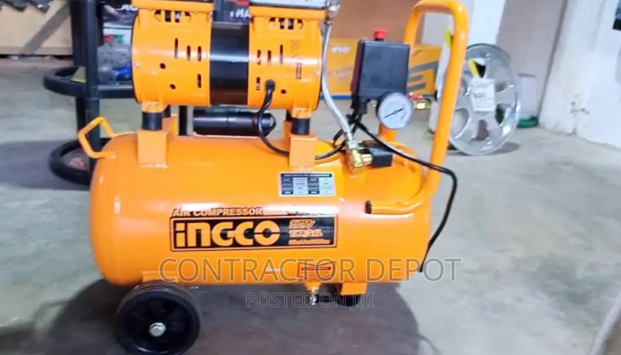 INGCO ACS175246 Silent and Oil Free Air Compressor 0.8hp 24L