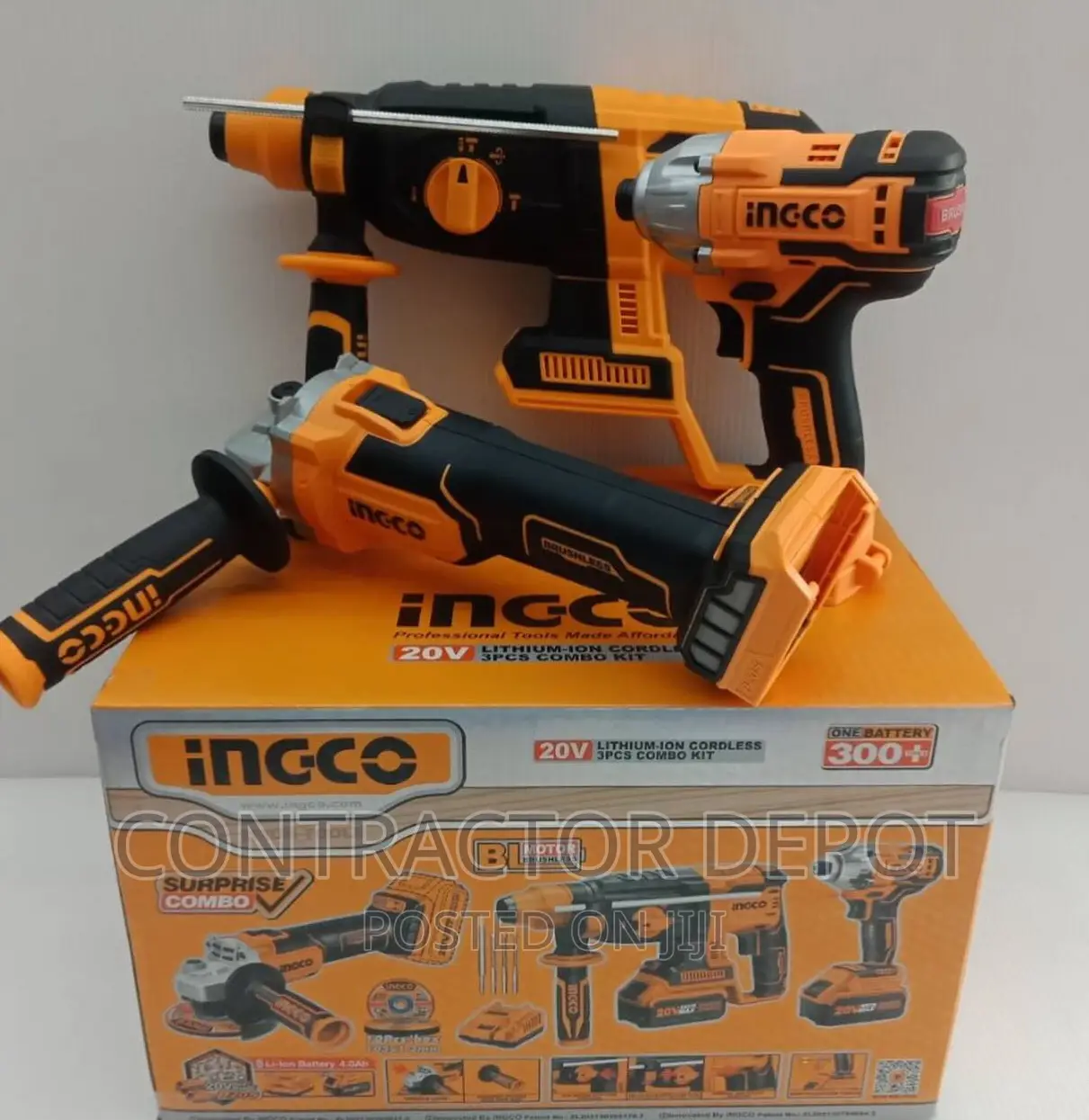 25 Mm Ingco Lithion Ion Cordless Combo Kit Cosli230520