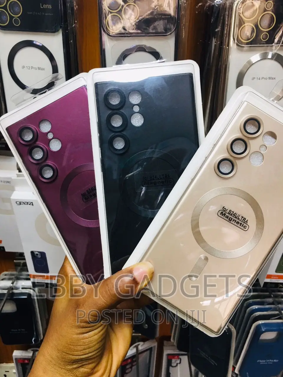 Soft Silicone Samsung S24 Ultra Phone Case With Camera Lens