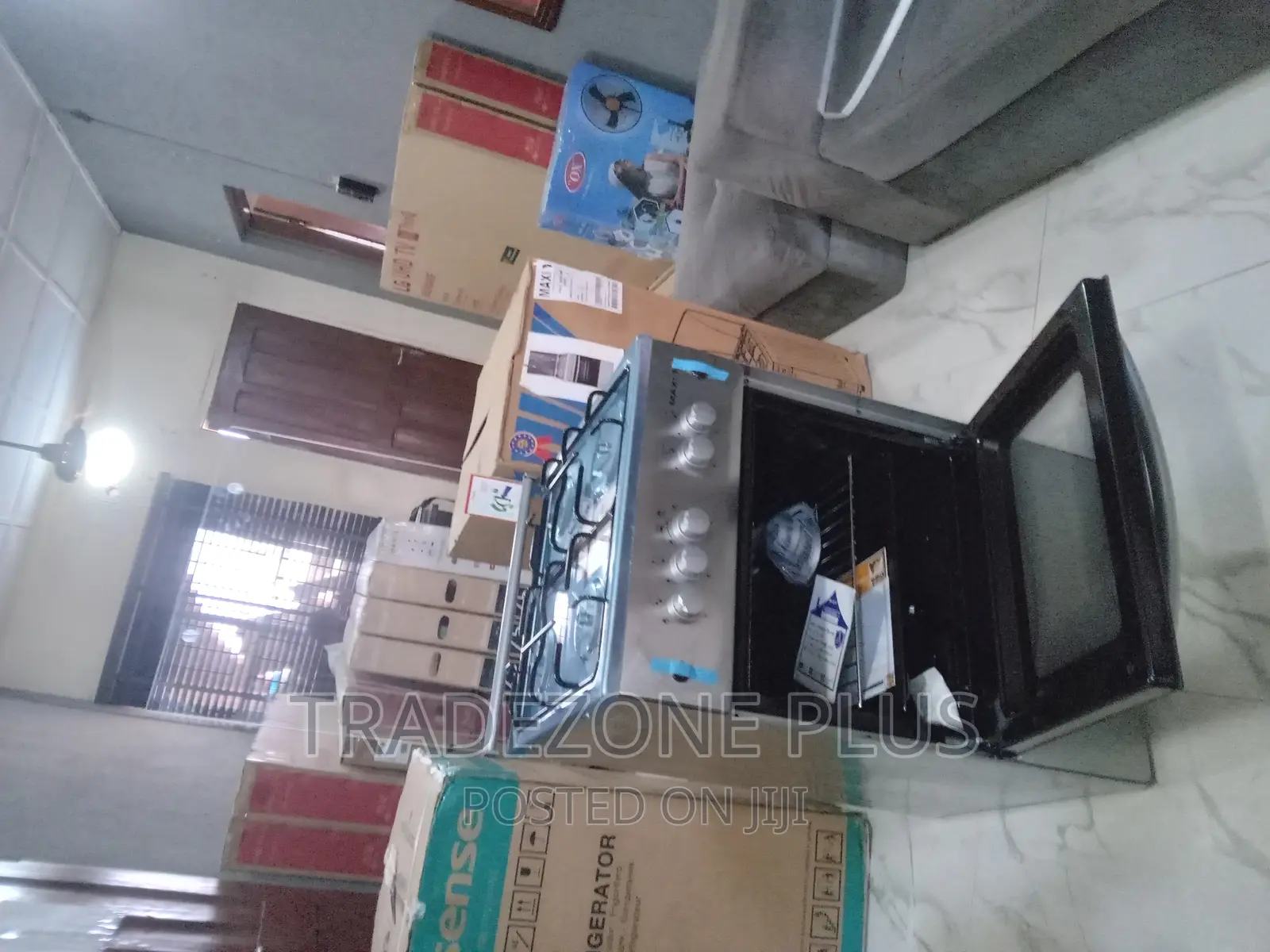 Original Maxi 4 Gas Burner Gas Cooker-F5c40g2