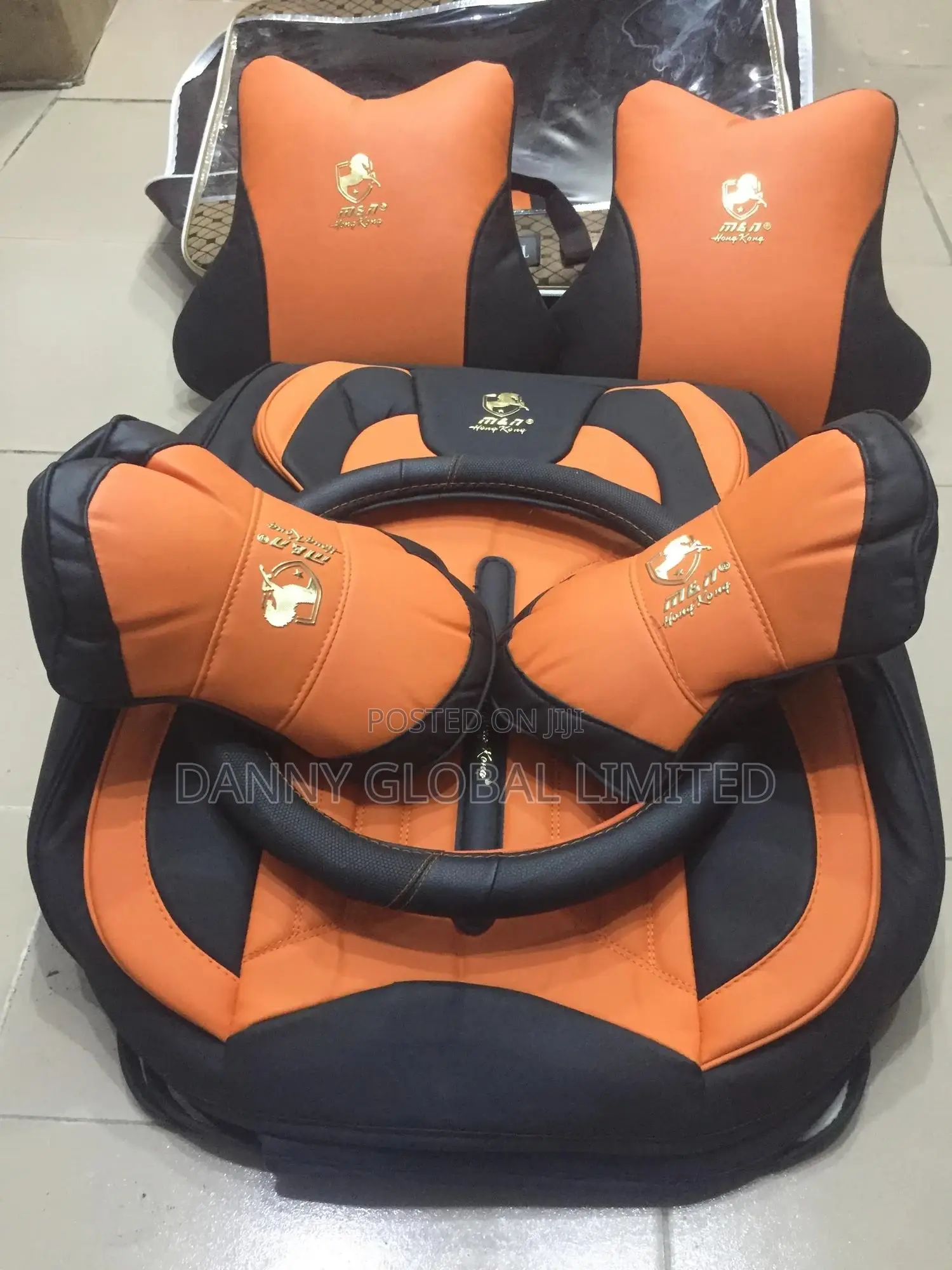 Original Foreign Leather Horse Car Seat Cover