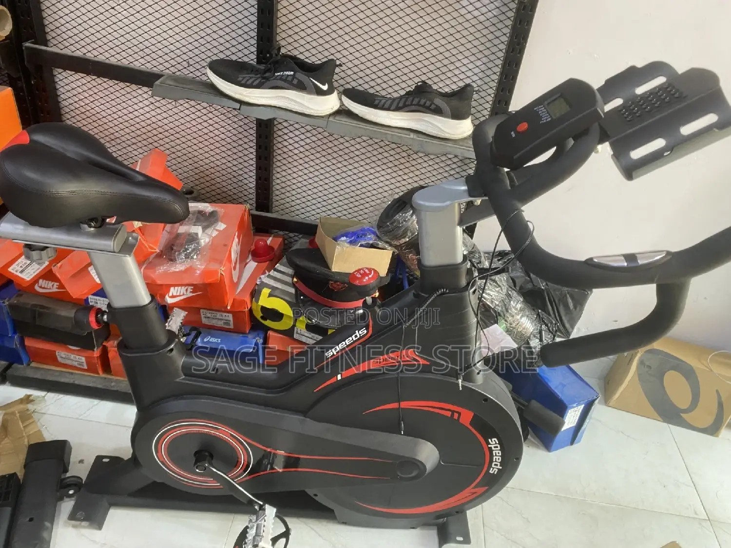 Heavy Duty, Commercial Magnetic Exercise Spin Bike