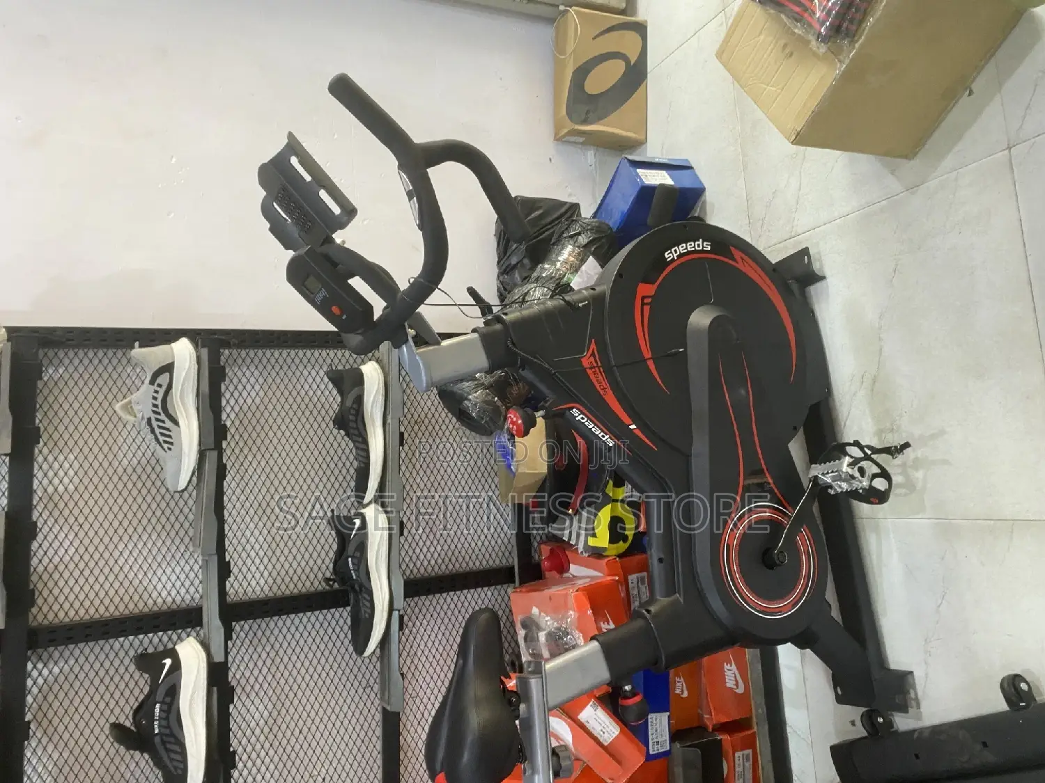 Heavy Duty, Commercial Magnetic Exercise Spin Bike