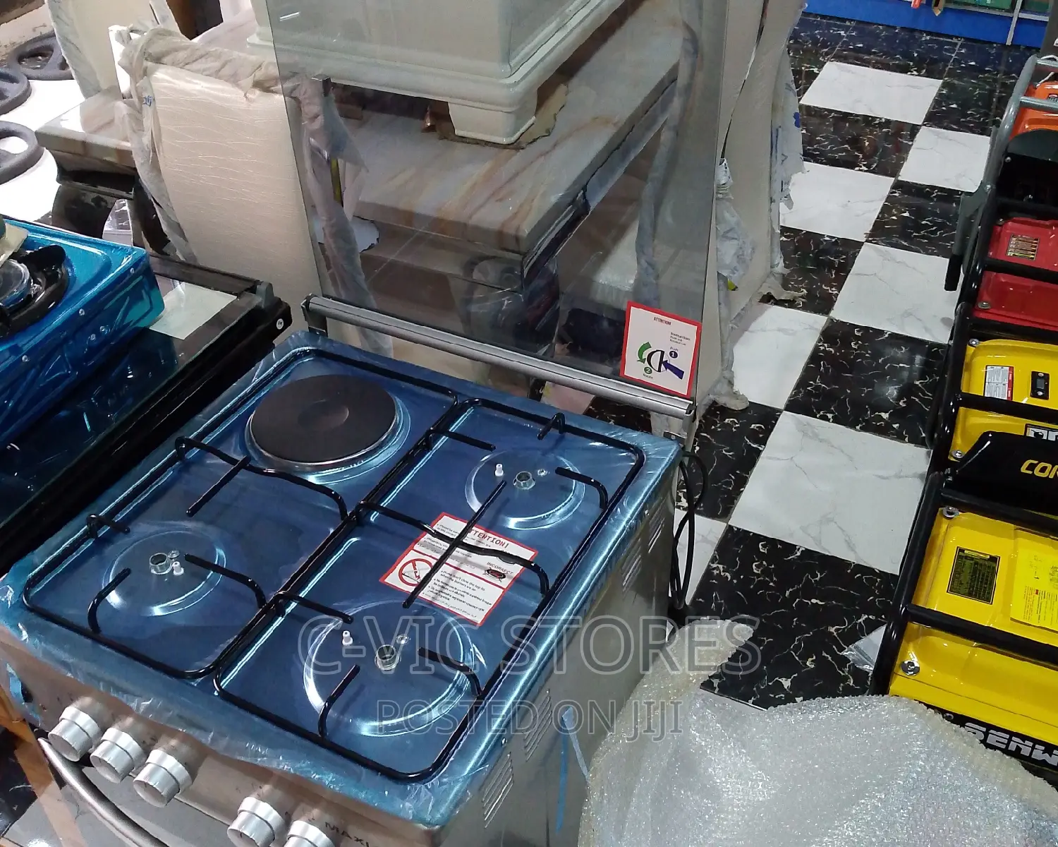Maxi 60*60 3 Gas 1 Electric Standing Cooker