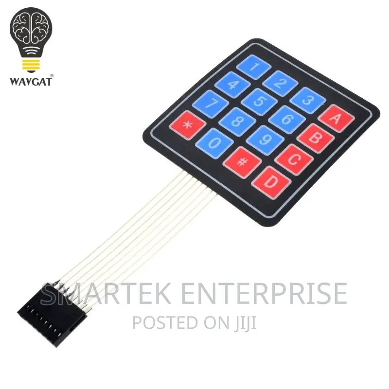 New 16 Keys 4x4 Matrix Keypad Membrane No