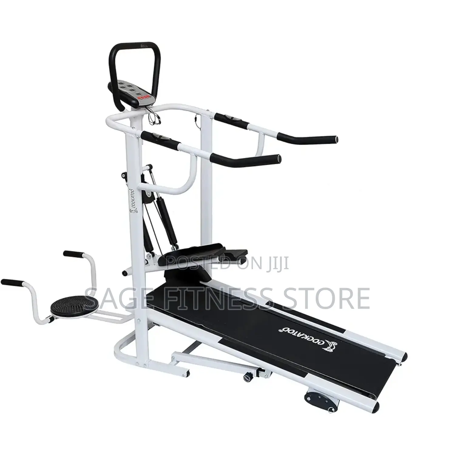 Body Fitness Manual Treadmill With Stepper and Twister