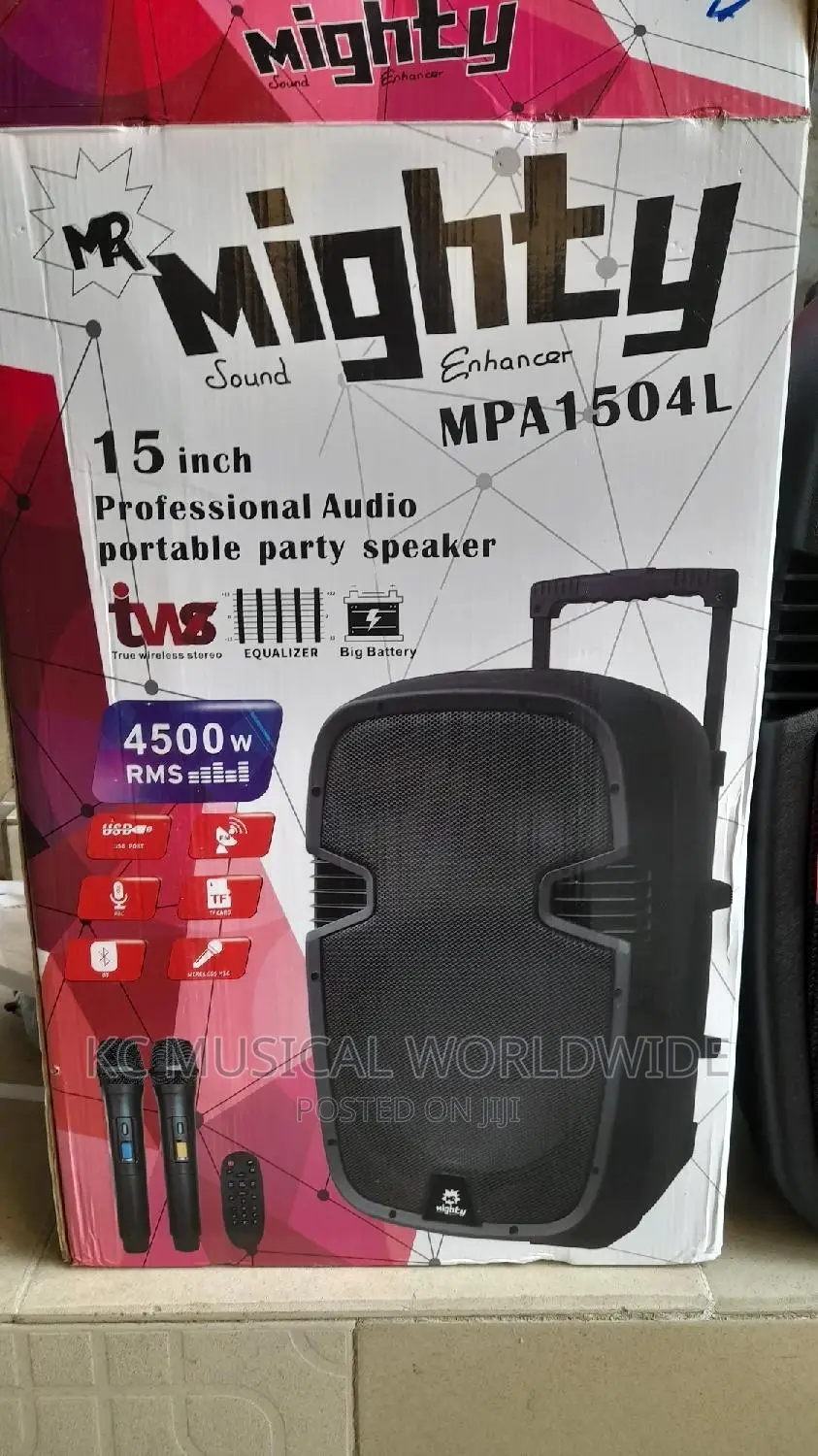 Mighty Public Address System 15"