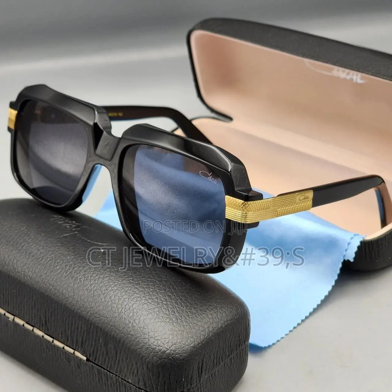 High Quality Cazal Sunglasses (Tinted Transparent )