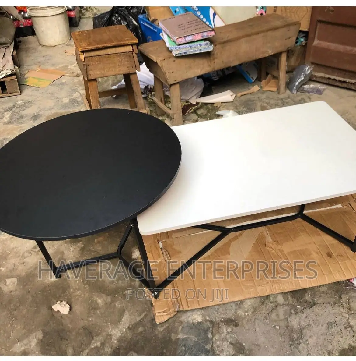 MDF Nodic Living Room Table (122*60*50cm)