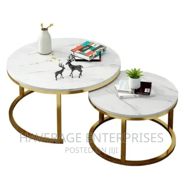 Top Family Living Room Marble Pattern Cafe Table
70 50cm