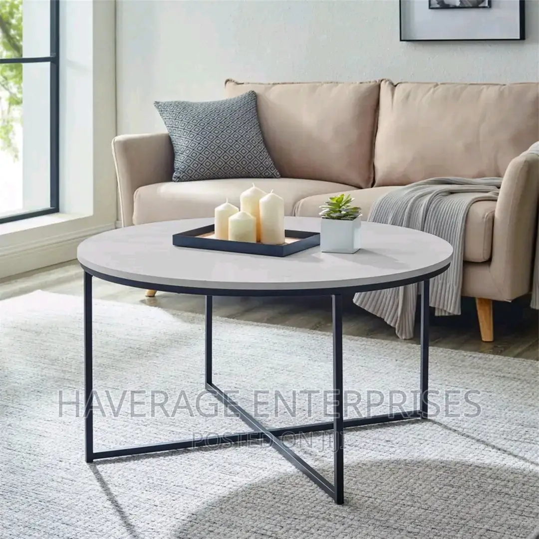 Faux Marble Center Table