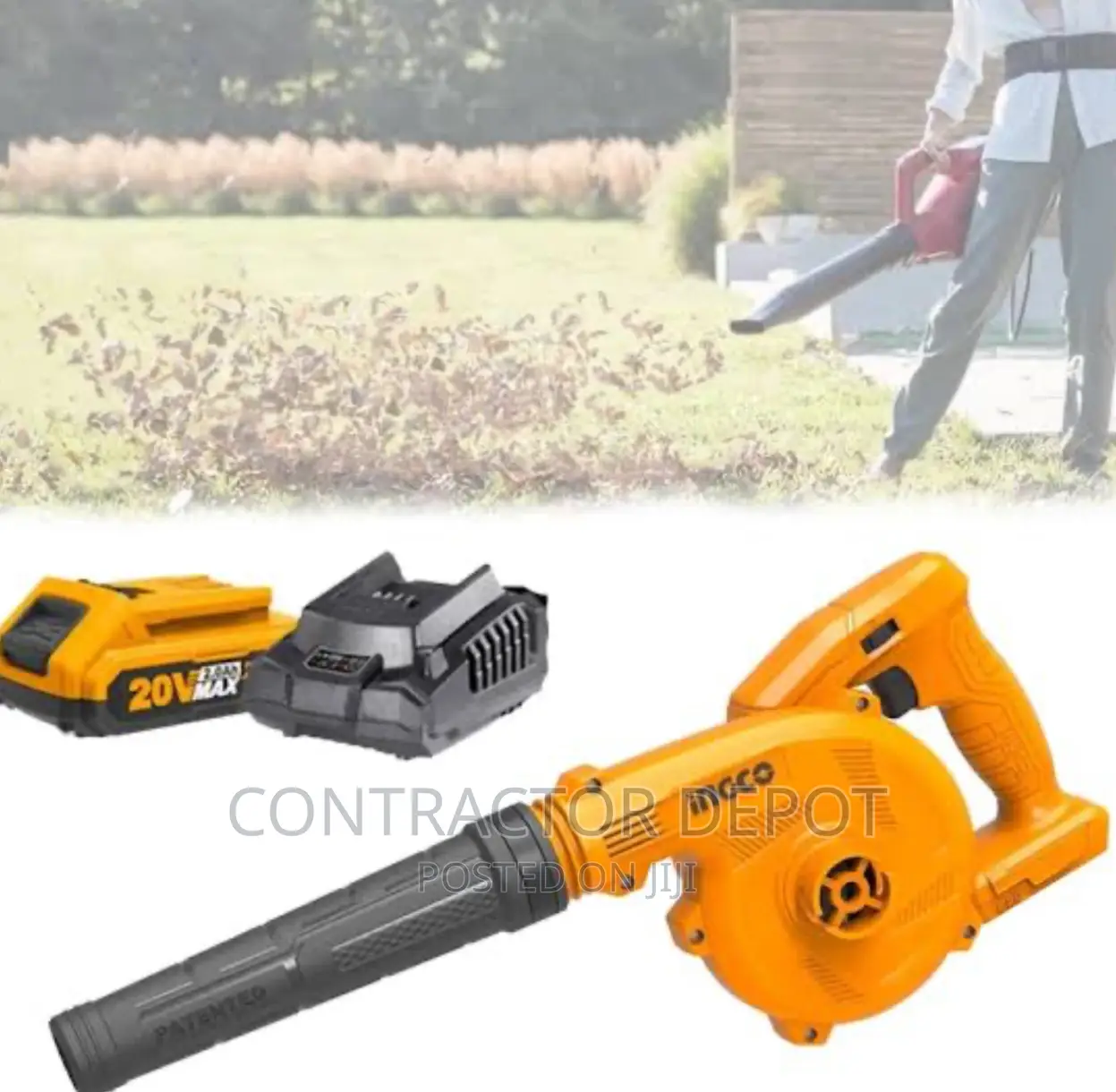 INGCO Original Cordless Li-Ion Air Blower Vacuum 20V