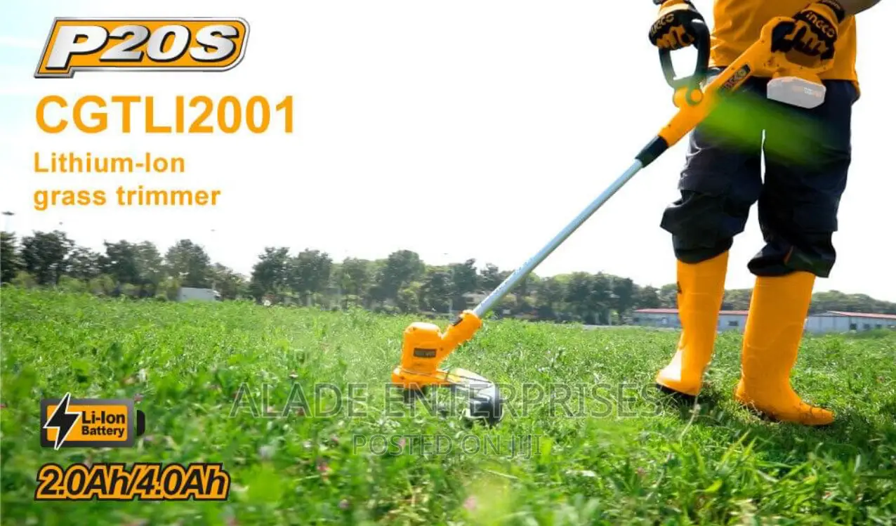 Ingco Cordless Lithium-ion Grass Trimmer 20v| Industrial