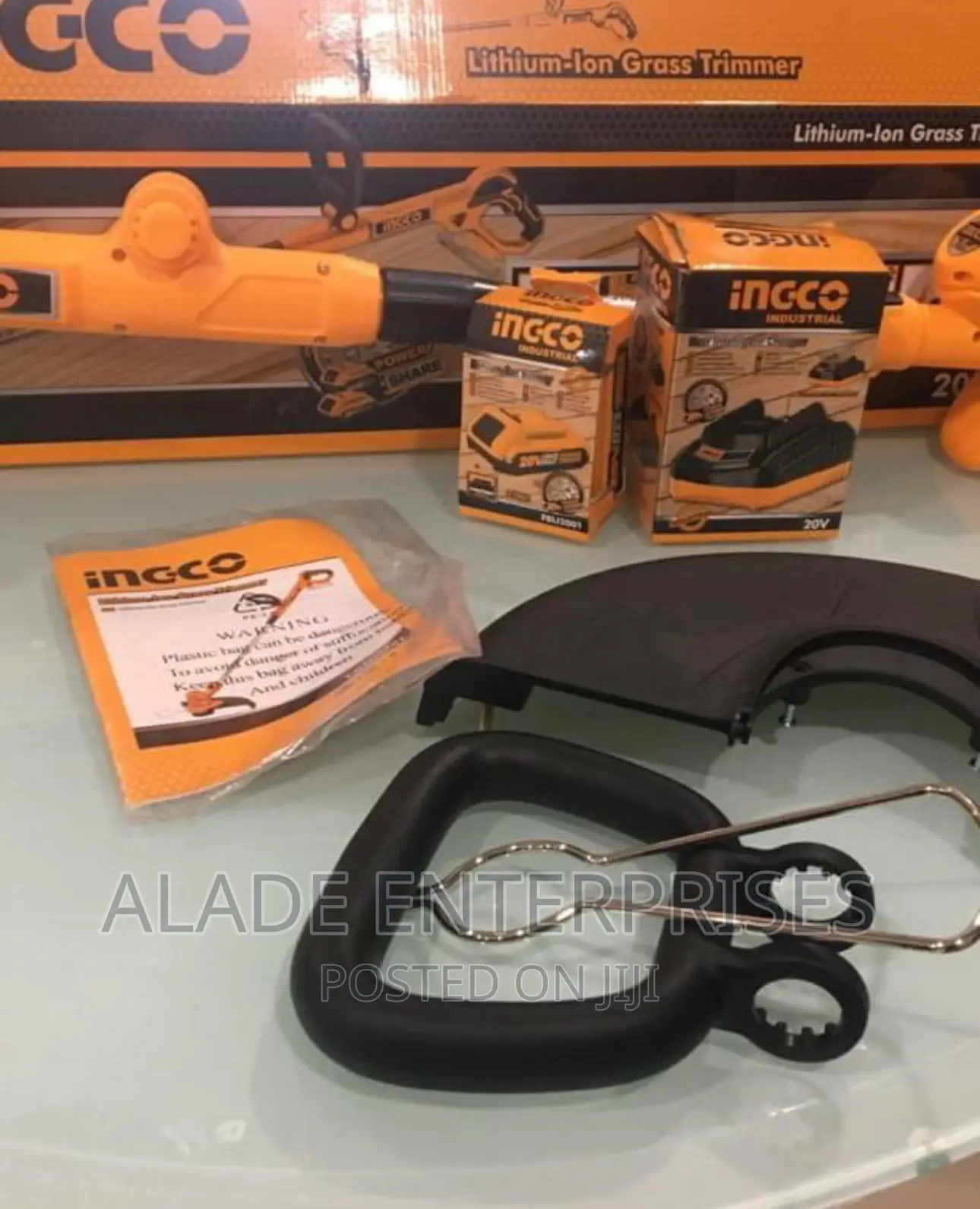Ingco Cordless Lithium-ion Grass Trimmer 20v| Industrial