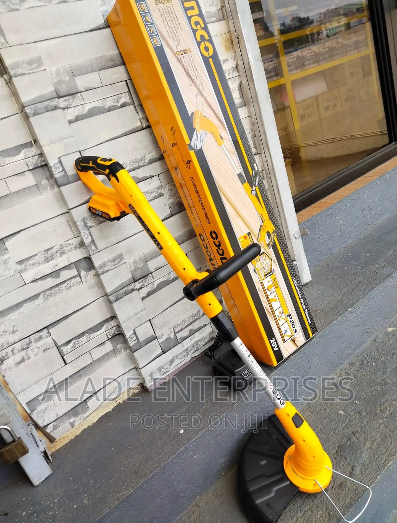 Ingco Cordless Lithium-ion Grass Trimmer 20v| Industrial